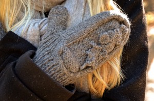 The Holly Mitten in golden light