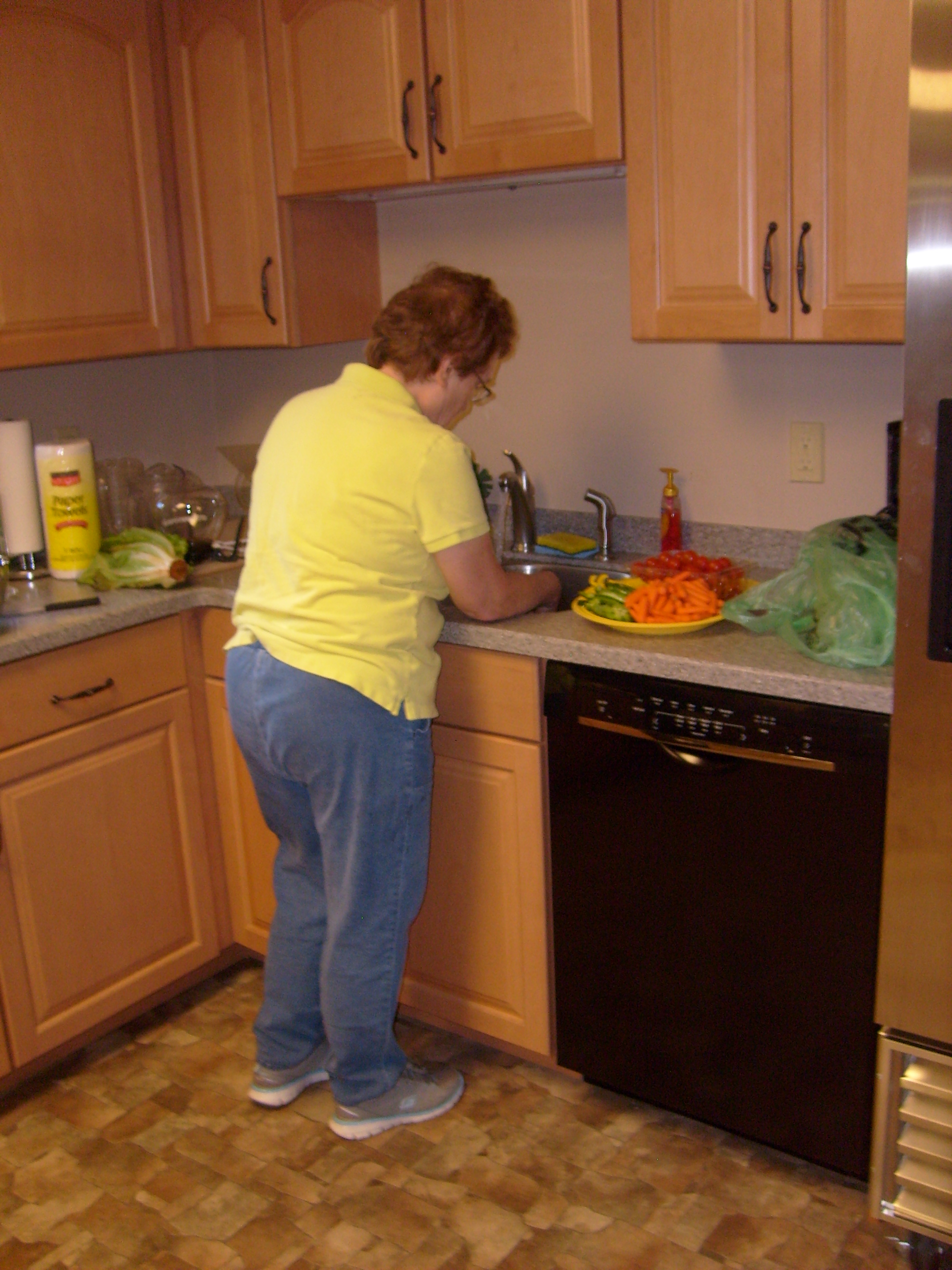 Carol Preparing Lunch