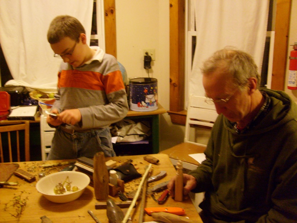 M and our neighbor carving