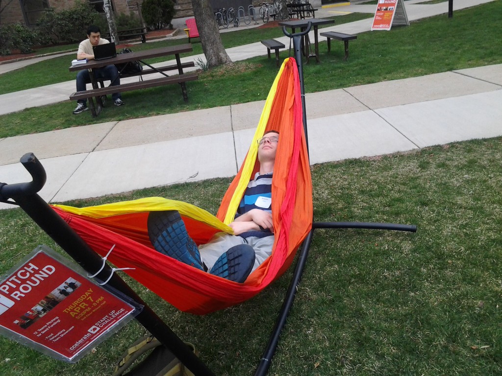 These hammocks are really comfy!