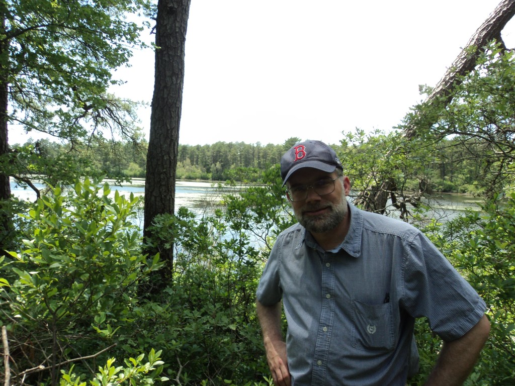 Dan by the pond