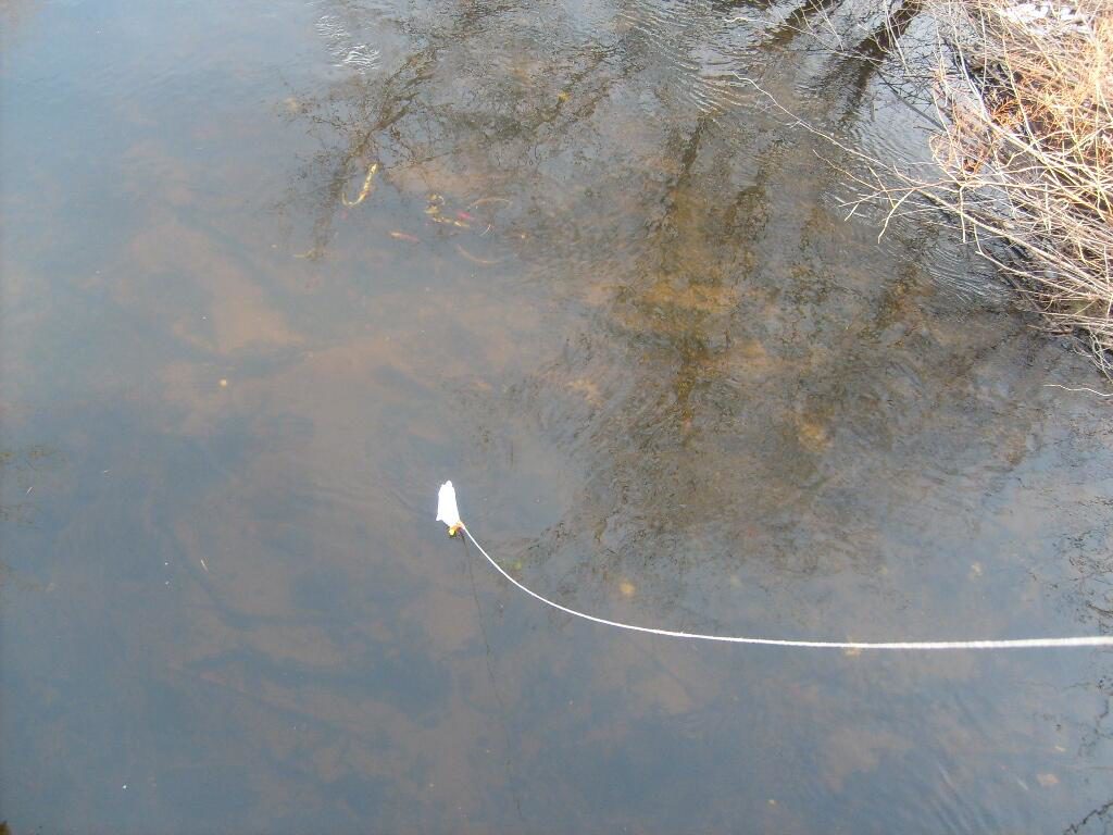 boat #4, with inflated zip lock bags and packing tape